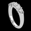 Unique Style Round Diamond Ring Made In 18 / 14 / 10 KT Gold Embellished With Certified Lab Diamond For Wedding And Anniversary Gift For Her