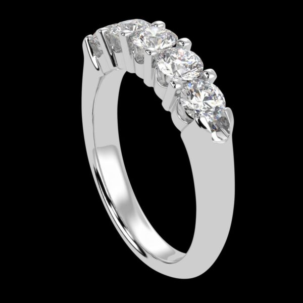 Unique Style Round Diamond Ring Made In 18 / 14 / 10 KT Gold Embellished With Certified Lab Diamond For Wedding And Anniversary Gift For Her