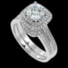 Solitaire Round Halo Ring Made In 18 / 14 / 10 KT Gold Embellished With Certified Lab Diamond For The Wedding And Anniversary Gift For Her
