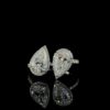 Beautiful Pear Diamond Ring Made In 18 / 14 / 10 KT Gold Embellished With Shinny Moissanite Diamond For Wedding And Anniversary Gift For Her