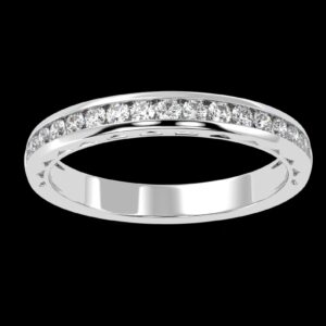 Timeless Spark Engagement Diamond Ring Made In 18 / 14 / 10 KT Gold Studded With Certified Lab Diamonds For Wedding And Anniversary Gift
