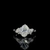 Oval Solitaire Diamond Ring Made In 18 / 14 / 10 KT Gold Embellished With Certified Lab Diamond For The Wedding And Anniversary Gift For Her