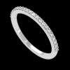 Round Diamond Wedding Ring Made In 18 / 14 / 10 KT Gold Embellished With Certified Lab Diamonds For The Wedding And Anniversary Gift For Her