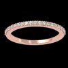 Round Diamond Wedding Ring Made In 18 / 14 / 10 KT Gold Embellished With Certified Lab Diamonds For The Wedding And Anniversary Gift For Her