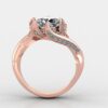 Round Solitaire Diamond Ring Made In 18 / 14 / 10 KT Gold Embellished With Certified Lab Diamonds For The Wedding And Anniversary Gift
