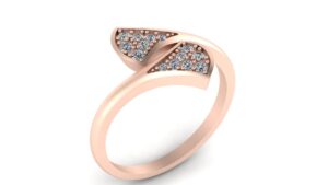 Elegance Round Diamond Ring Made In 18 / 14 / 10 KT Gold Embellished With Certified Lab Diamond For The Wedding And Anniversary Gift For Her