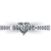 Heart Solitaire Diamond Ring Made In 18 / 14 / 10 KT Gold Studded With Certified Lab Diamonds For The Wedding And Anniversary Gift For Her