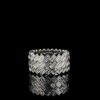 Iced Out Beautiful Baguette Ring Made In 18 / 14 / 10 KT Gold Studded With Shinny Moissanite Diamonds For The Birthday Gift , Unisex Ring