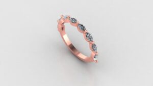Beautiful Marquise Diamond Ring Made In 18 / 14/ 10 KT Gold Studded With Certified Lab Diamonds For The Valentine And Love Gift For Her