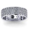 Round Diamond Unique Ring Made In 18 / 14 / 10 KT Gold Embellished With Certified Lab Diamonds For The Wedding And Anniversary Gift For Her