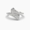Elegance Round Diamond Ring Made In 18 / 14 / 10 KT Gold Embellished With Certified Lab Diamond For The Wedding And Anniversary Gift For Her