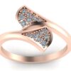 Elegance Round Diamond Ring Made In 18 / 14 / 10 KT Gold Embellished With Certified Lab Diamond For The Wedding And Anniversary Gift For Her