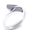 Elegance Round Diamond Ring Made In 18 / 14 / 10 KT Gold Embellished With Certified Lab Diamond For The Wedding And Anniversary Gift For Her