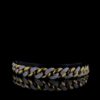 Unisex Iced Out Cuban Link Bracelet Made In 925 Sterling Silver Embellished With Shinny Moissanite Diamond For Birthday And Anniversary Gift