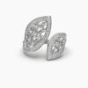 Beautiful Wedding Diamond Ring Made In 18 / 14 / 10 KT Gold Embellished With Certified Lab Diamonds For The Wedding And Anniversary Gift