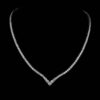 Iced Out Beautiful Tennis Chain Made In 925 Silver Embellished With Shinny Moissanite Diamonds For The Birthday And Anniversary Gift For Her