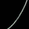 Iced Out Beautiful Tennis Chain Made In 925 Silver Embellished With Shinny Moissanite Diamonds For The Birthday And Anniversary Gift For Her