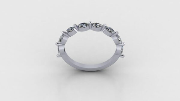 Beautiful Marquise Diamond Ring Made In 18 / 14/ 10 KT Gold Studded With Certified Lab Diamonds For The Valentine And Love Gift For Her