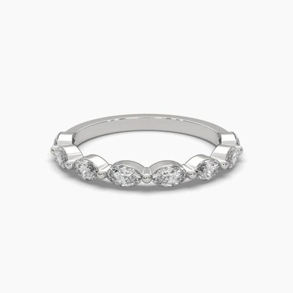 Beautiful Marquise Diamond Ring Made In 18 / 14/ 10 KT Gold Studded With Certified Lab Diamonds For The Valentine And Love Gift For Her