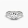 Eternity Elegance Round Diamond Ring Made In 18/14/10 KT Gold Embellished With Certified Lab Diamonds For The Wedding And Anniversary Gift