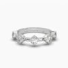 Beautiful Round Diamond Ring Made In 18/14/10 KT Gold Embellished With Certified Lab Diamonds For The Wedding And Anniversary Gift For Her