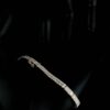 Beautiful Baguette Diamond Bracelet Made In 18 / 14 / 10KT Gold Embellished With Certified Lab Diamond For The Birthday And Anniversary Gift