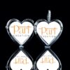 Personalized Photo Locket Heart Pendant Made In 18/14/10 KT Gold Embellished With Shinny Moissanite Diamond For The Loved Ones , Unisex Gift