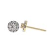Elegant Diamond Stud Earrings Made in 18 / 14 / 10 KT Gold Embellished With Certified Lab Diamonds For The Birthday And Anniversary Gift