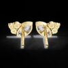 Elegant Marquise and Cluster Diamond Stud Earrings Made In 18 / 14 / 10 KT Gold Embellished With Certified Lab Diamond For The Birthday Gift