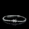 Luxury Round Lab Diamond Bracelet Made In 18 / 14 / 10 KT Gold Embellished With Certified Diamonds For The Birthday And Anniversary Gift