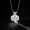 Gold & Diamond Four-Leaf Clover Pendant Made In 18 / 14 / 10KT Gold Studded With Certified Lab Diamond For The Birthday And Anniversary Gift