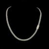 Iced Out Unisex V-Link Cuban Chain Made In 925 Sterling Silver Embellished With Shinny Moissanite Diamonds For The Birthday Gift