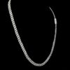 Iced Out Round Diamond 6 MM Cuban Link Chain Made In 925 Sterling Silver Studded With Shinny Moissanite Diamonds For The Birthday Gift