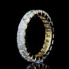 0.20 Ct Pointer Emerald Diamond Ring Made In 18/14/10 KT Gold Studded With Certified Lab Diamonds For Wedding And Anniversary Gift For Her