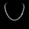 Luxury Heart Shaped Iced Out Diamond Chain Made In 925 Sterling Silver Embellished With Shinny Moissanite Diamonds For The Birthday Gift
