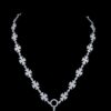 Iced Out Cross Pendant Necklace with Starburst Link Chain Made In 925 Silver Studded With Shinny Moissanite Diamonds For The Birthday Gift