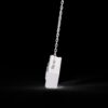 Elegant Princess Diamond Pendant Made In 18 / 14 / 10 KT Gold Embellished With Certified Lab Diamonds For The Anniversary And Wedding Gift