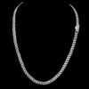Iced Out Round Diamond 6 MM Cuban Link Chain Made In 925 Sterling Silver Studded With Shinny Moissanite Diamonds For The Birthday Gift