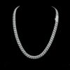 Iced Out Baguette 8 MM Cuban Link Chain Made In 925 Sterling Silver Studded With Shinny Moissanite Diamonds For The And Birthday Gift