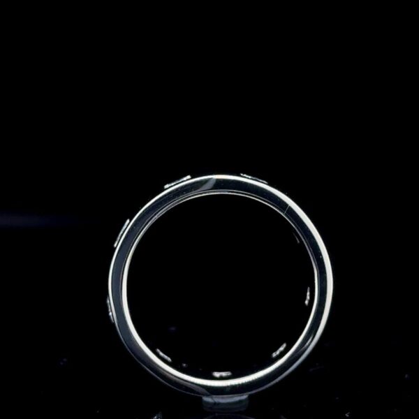 Iced Out Princess Diamond Unisex Ring Made In 18/14/10 KT Gold Studded With Certified Lab Diamonds For Wedding And Anniversary Gift For Her