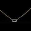 Elegant Diamond-Studded Carabiner Pendant Made In 18/14/10 KT Gold Studded With Certified Lab Diamonds For The Anniversary And Wedding Gift