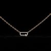 Elegant Diamond-Studded Carabiner Pendant Made In 18/14/10 KT Gold Studded With Certified Lab Diamonds For The Anniversary And Wedding Gift