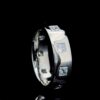 Iced Out Beautiful Princess Diamond Ring Made In 18 / 14 / 10 KT Gold Embellished With Shinny Moissanite Diamonds For The Wedding Gift
