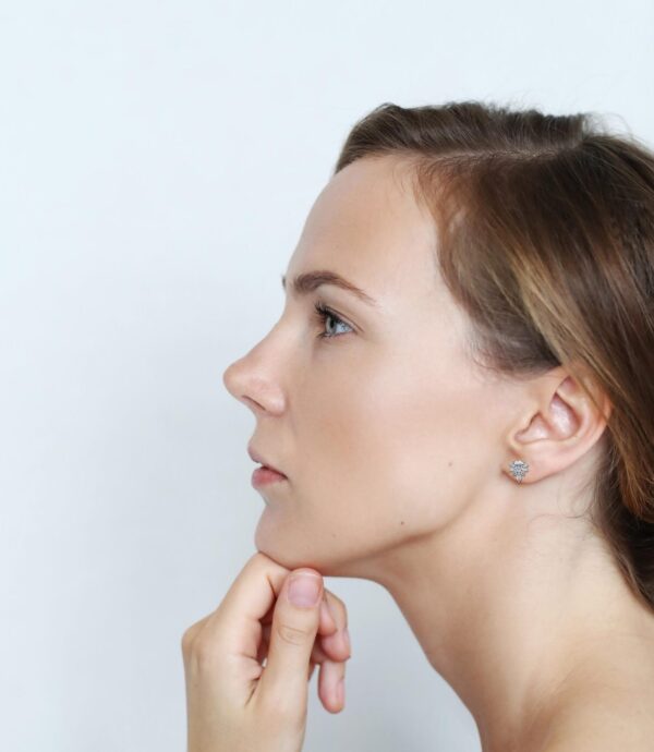 Brilliant Round & Marquise Floral Stud Earrings Made In 18 / 14 / 10 KT Gold Embellished With Certified Lab Diamonds For The Wedding Gift