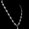 Iced Out Cross Pendant Necklace with Starburst Link Chain Made In 925 Silver Studded With Shinny Moissanite Diamonds For The Birthday Gift