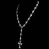 Iced Out Cross Pendant Necklace with Starburst Link Chain Made In 925 Silver Studded With Shinny Moissanite Diamonds For The Birthday Gift