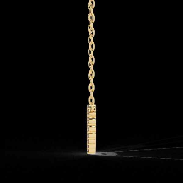 Elegant Heart Round Diamond Pendant Made In 18/14/10 KT Gold Embellished With Certified Lab Diamonds For The Anniversary And Birthday Gift