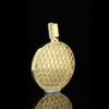 Iced Out 'Stay Humble Hustle Hard' Pendant Made In 925 Sterling Silver Studded With Shinny Moissanite Diamonds For The Birthday Gift
