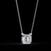 Minimalist Round Diamond Pendant Made In 18 / 14 / 10 KT Gold Embellished With Certified Lab Diamond For The Anniversary Gift For Her