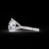 Classic 3-Prong Round Diamond Stud Earrings Made In 18/14/10 KT Gold Studded With Certified Lab Diamond For The Anniversary And Wedding Gift